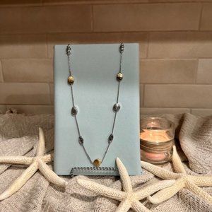 Brighton Necklace Long with 2 tone color